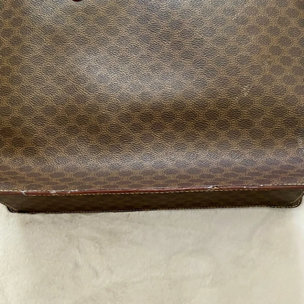 Celine Vintage Macadam Top Handle Handbag - Picture 7 of 16